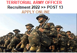 TERRITORIAL_ARMY_OFFICER_Recruitment_2022_POST_13_APPLY_ONLINE